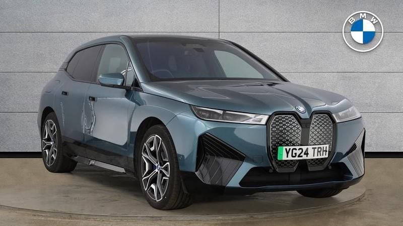 Blue Used 2024 BMW iX M Sport SUV | £58,450 (A bit pricey) - Image 1/4