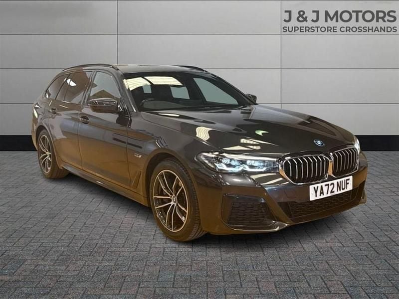 Grey Used 2023 BMW 530e M Sport Estate | £25,990 (Good price) - Image 1/4