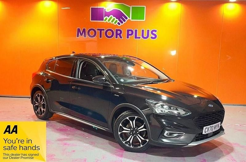 Used Ford Focus Active X 125 HP (91 kW) 2020 Black Hatchback