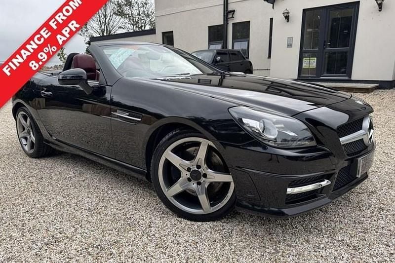 Black Used 2012 Mercedes SLK350 AMG Cabriolet | £11,699 (Fair price) - Image 1/1