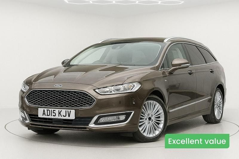 Brown Used 2015 Ford Mondeo Vignale Estate | £11,995 (Fair price) - Image 1/3