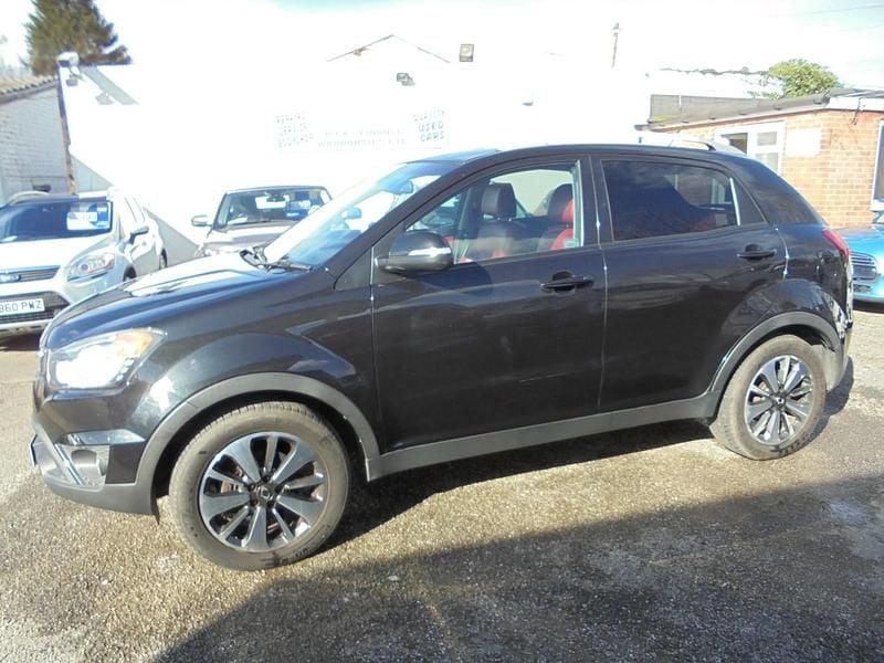 Used Ssangyong (KGM) Korando 2014 Black SUV
