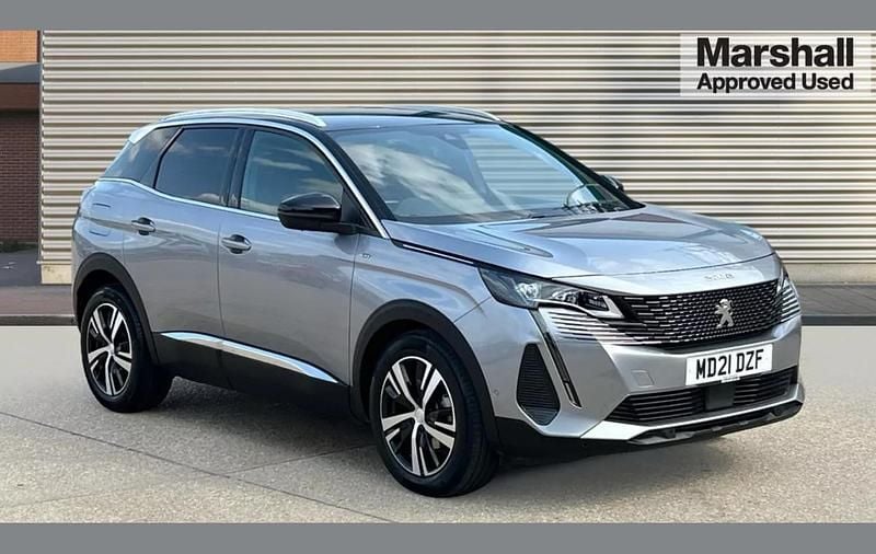 Grey Used 2021 Peugeot 3008 GTi SUV | £18,320 (Fair price) - Image 1/4