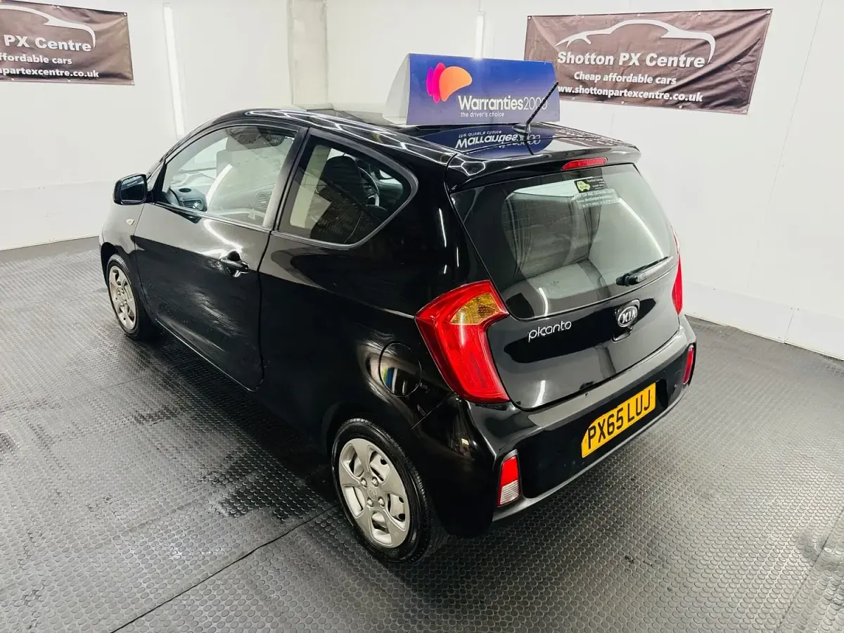 Used Kia Picanto 68 HP (50 kW) 2015 Black Hatchback