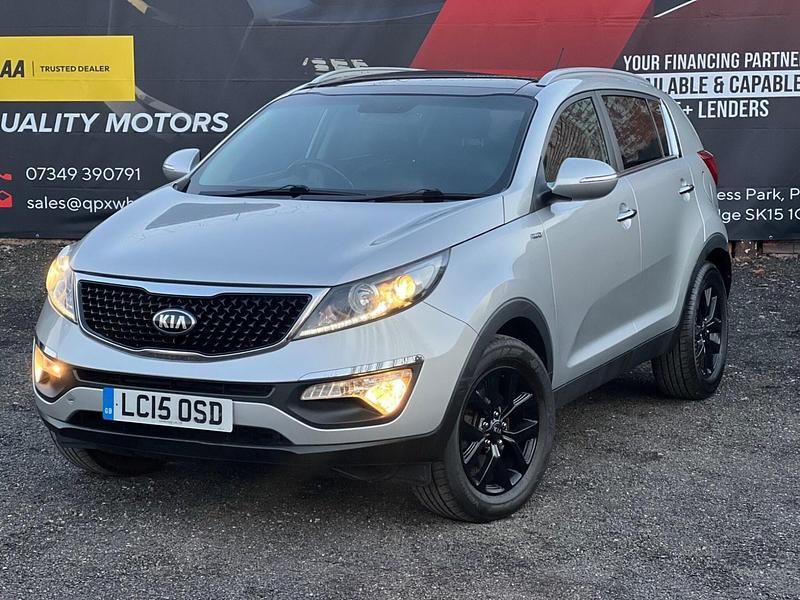 Begagnad Kia Sportage 134 HK (98 kW) 2015 Silver SUV