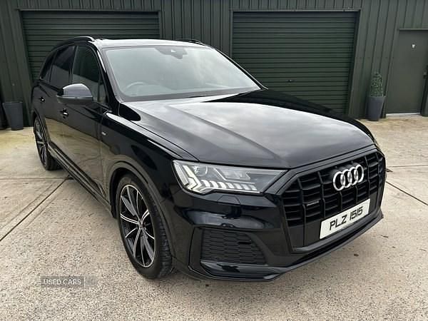 Used Audi Q7 Black Edition 286 HP (210 kW) 2019 Black SUV