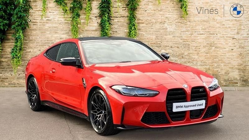 Red Used 2022 BMW M4 Competition Edition Coupe | £49,642 (Good price) - Image 1/4