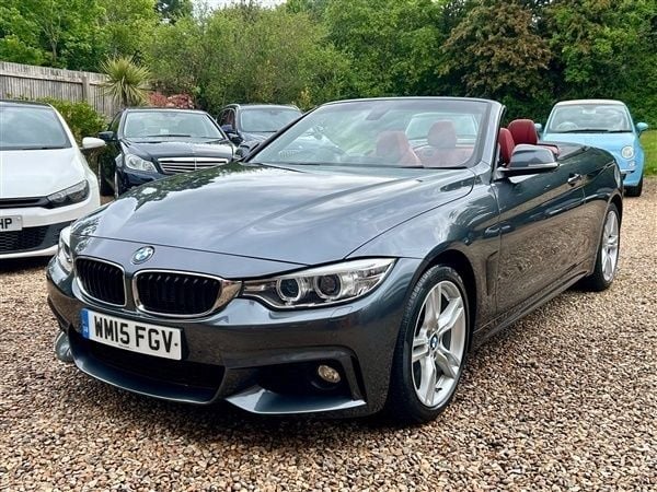 Grey Used 2015 BMW 428 M Sport Cabriolet | £12,990 (Fair price) - Image 1/1