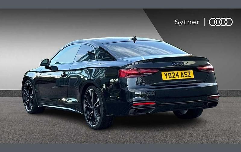 Used Audi A5 Black Edition 147 HP (108 kW) 2024 Black Coupe