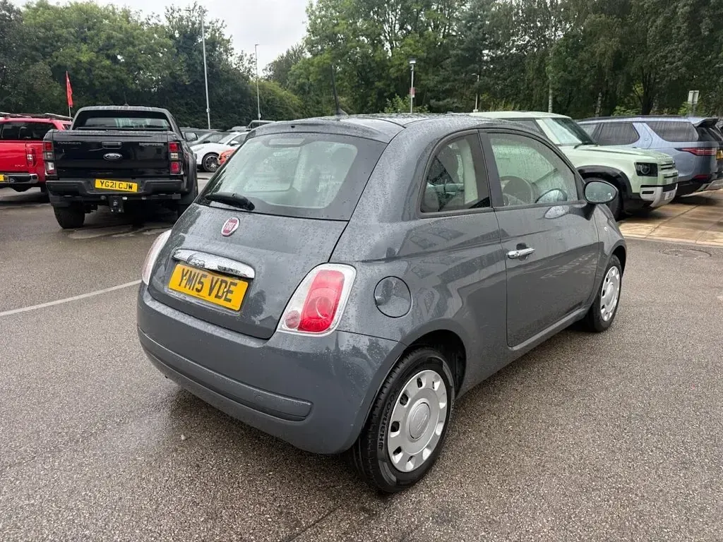 Used Fiat 500 Pop 69 HP (50 kW) 2015 Grey Hatchback