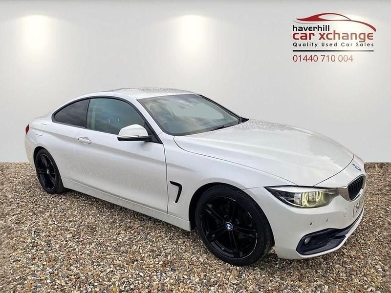 White Used 2017 BMW 420 Sport Line Coupe | £11,995 (Good price) - Image 1/4