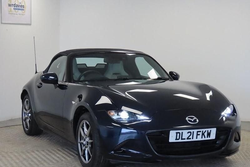 Used Mazda MX5 Inclusive 132 HP (97 kW) 2021 Blue Cabriolet
