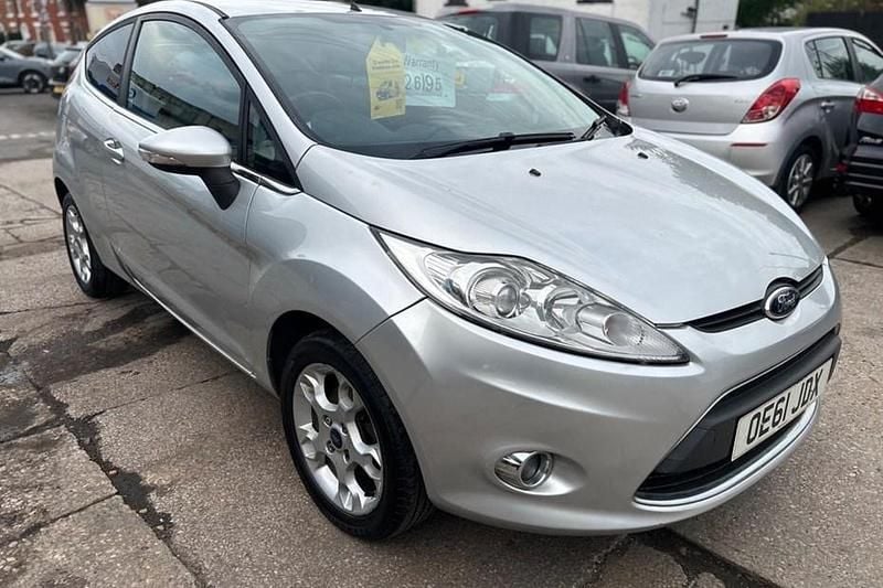 Silver Used 2012 Ford Fiesta Zetec Hatchback | £2,495 (Fair price) - Image 1/1