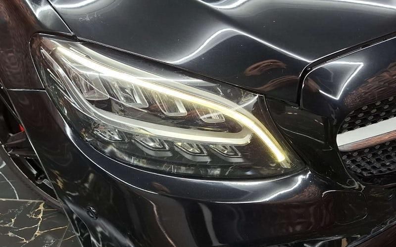 Used Mercedes C200 AMG line 184 HP (135 kW) 2019 Black Cabriolet