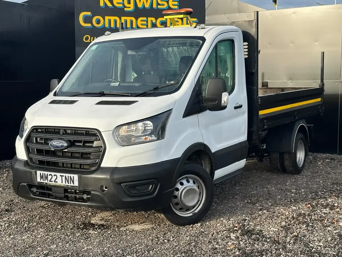 Used Ford Transit S 130 HP (95 kW) 2022 White Van