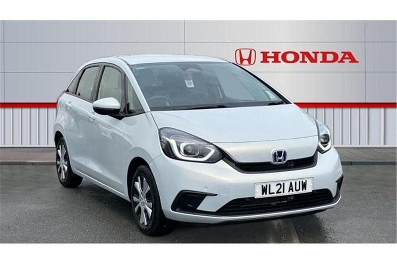 White Used 2021 Honda Jazz Hybrid Hatchback | £16,475 (Fair price) - Image 1/4