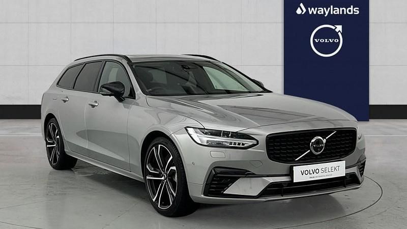 Silver Used 2025 Volvo V90 Ultra Estate | £39,591 (Good price) - Image 1/4