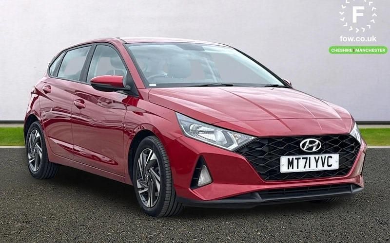 Used Hyundai i20 101 HP (74 kW) 2021 Red Hatchback