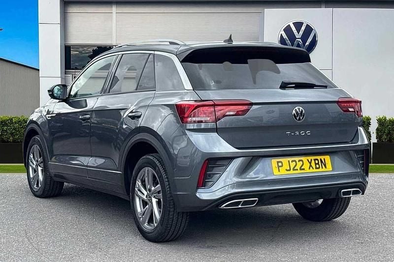 Used VW T-Roc R-line 150 HP (110 kW) 2022 Grey SUV