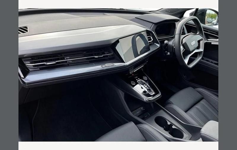 Used Audi Q4 Sportback e-tron Black Edition 210 kW (286 HP) 2025 Blue SUV