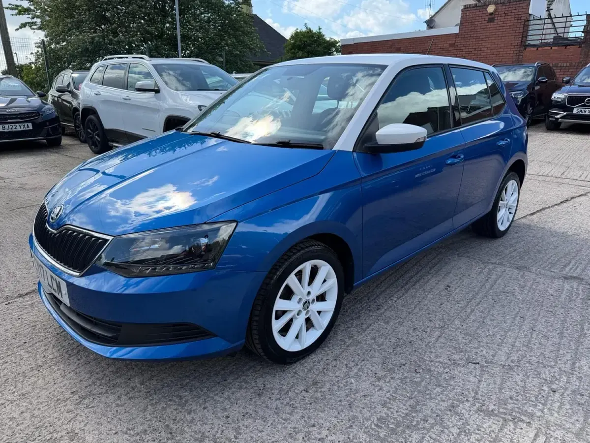 Used Skoda Fabia Colour Edition 2017 Blue Hatchback