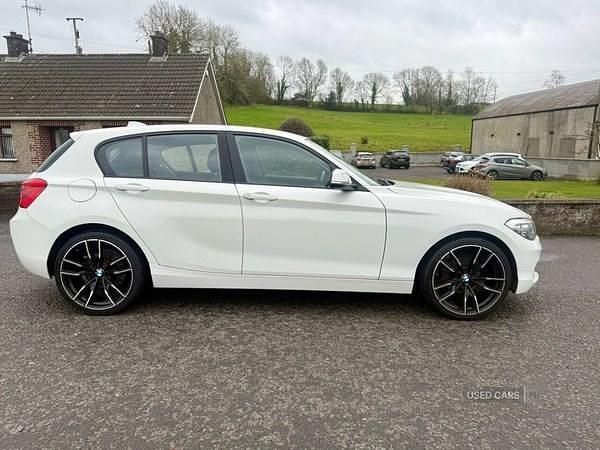 Used BMW 116 Sport Line 2017 White Hatchback