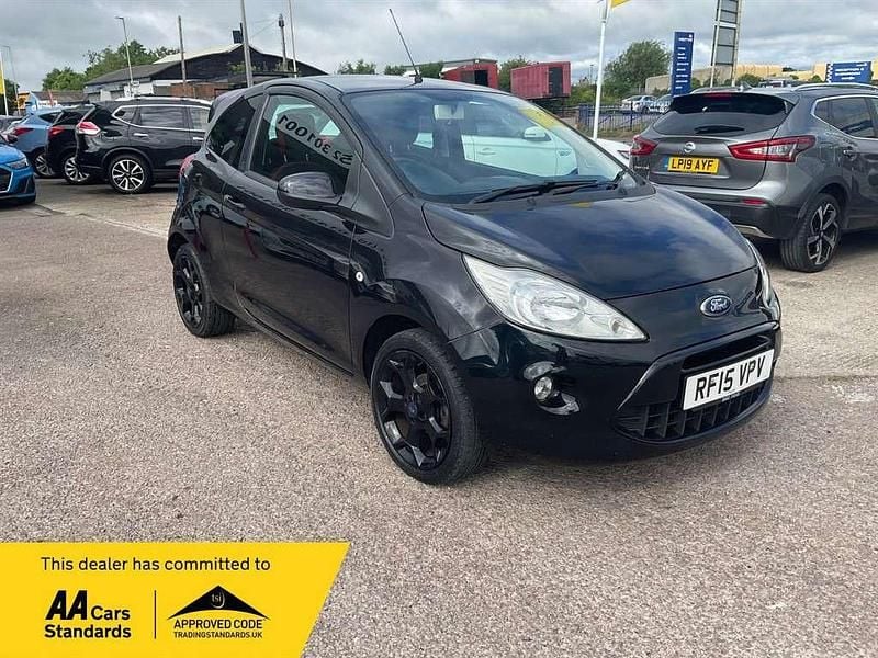 Black Used 2015 Ford Ka Hatchback | £4,995 (Fair price) - Image 1/4