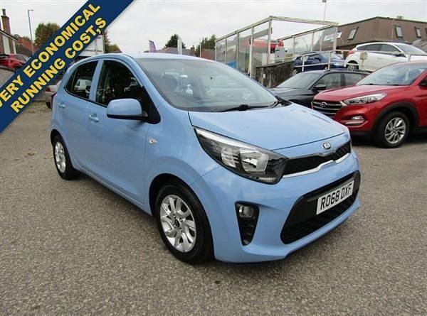 Blue Used 2018 Kia Picanto 2 Hatchback | £7,500 (Fair price) - Image 1/4