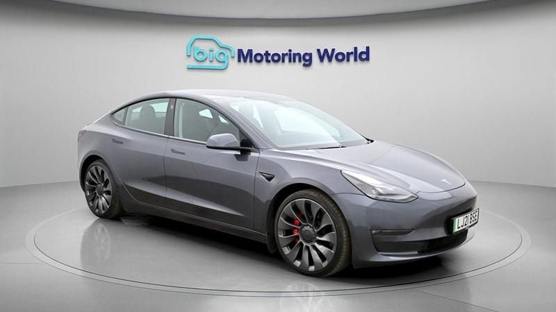 Used Tesla Model 3 Performance 461 kW (627 HP) 2021 Grey Sedan