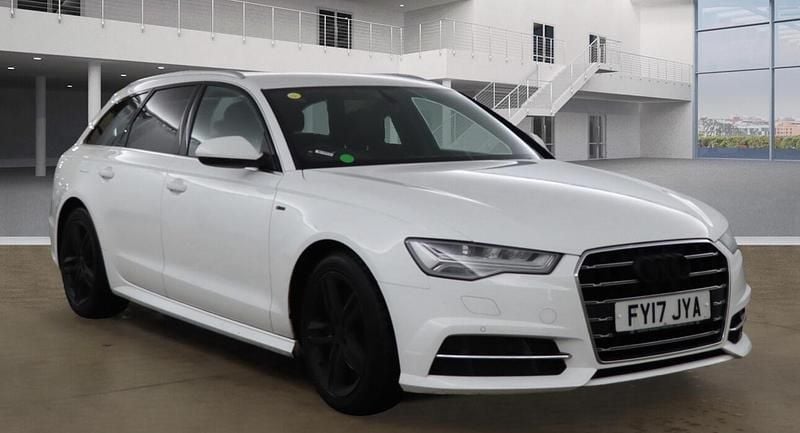White Used 2017 Audi A6 S-Line Estate | £9,990 (Fair price) - Image 1/4