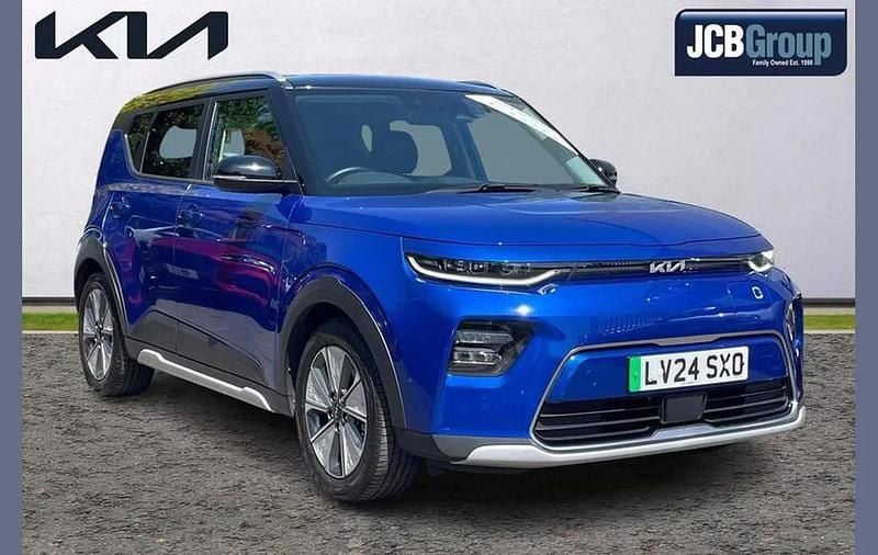 Blue Used 2024 Kia Soul EV SUV | £21,990 (Expensive) - Image 1/4