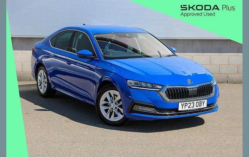 Used Skoda Octavia SE L 150 HP (110 kW) 2023 Blue Hatchback