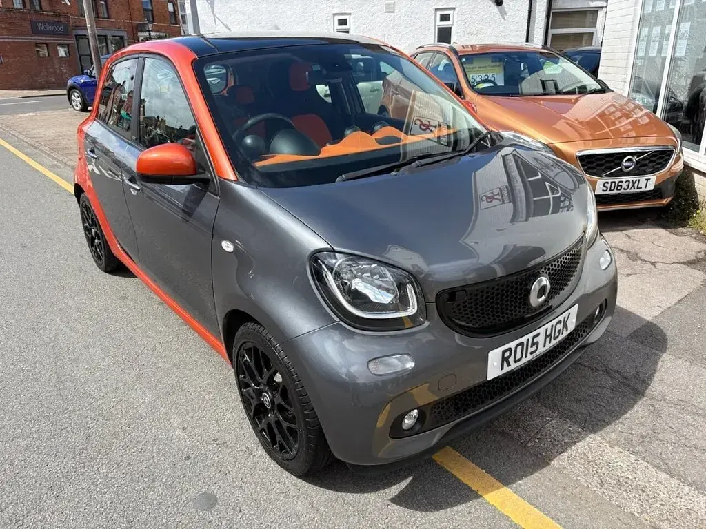 Used Smart ForFour Edition #1 71 HP (52 kW) 2015 Grey Hatchback