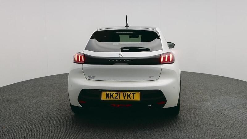 White Used 2021 Peugeot 208 GT Hatchback | £15,699 (Fair price) - Image 1/2
