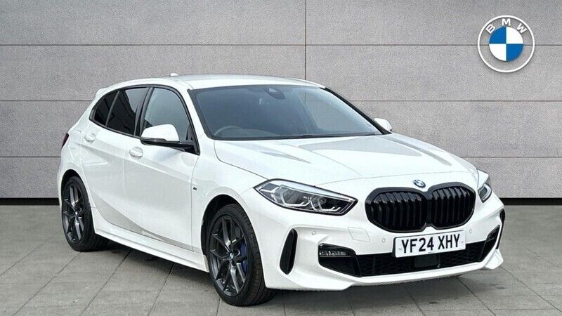 White Used 2024 BMW 120 M Sport Hatchback | £27,895 (Fair price) - Image 1/4