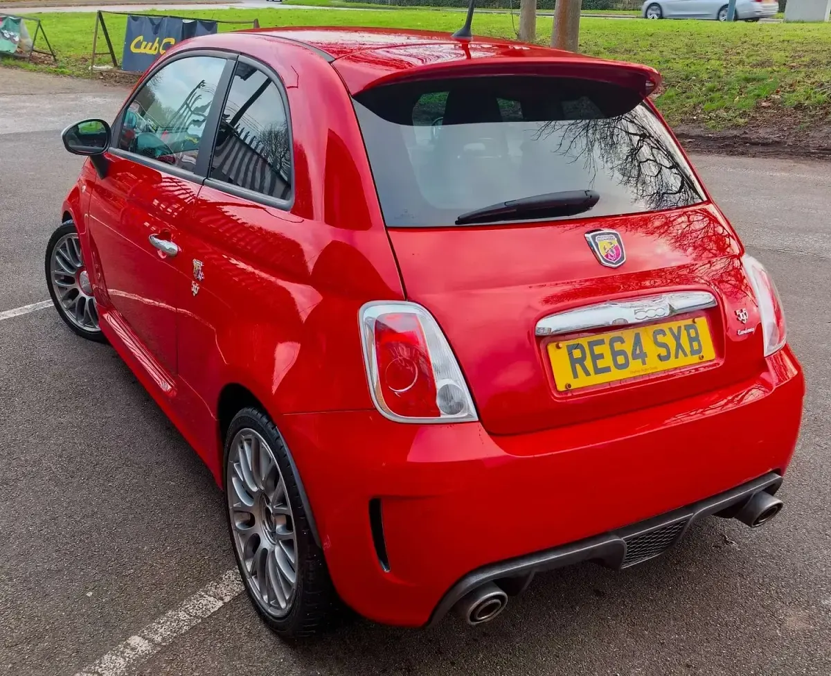 Used Abarth 595 Turismo 160 HP (117 kW) 2014 Red Hatchback