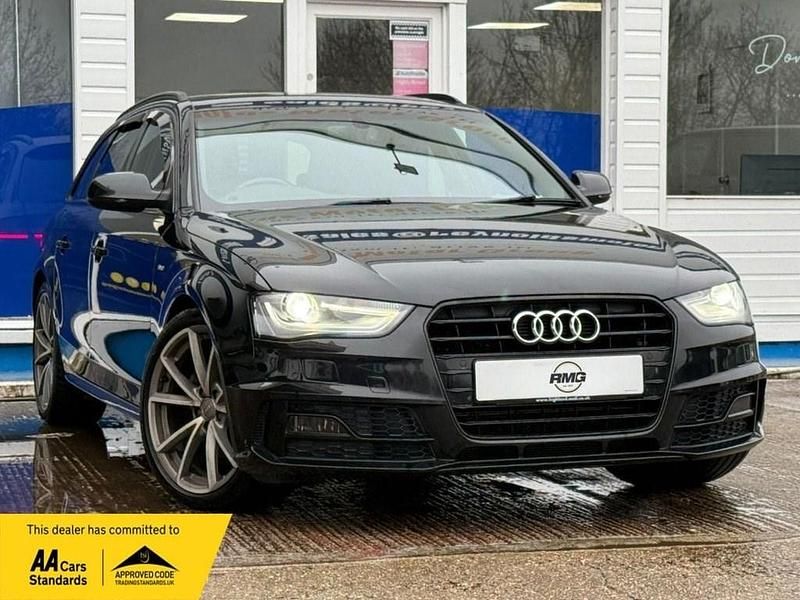 Used Audi A4 Black Edition 190 HP (139 kW) 2015 Black Estate
