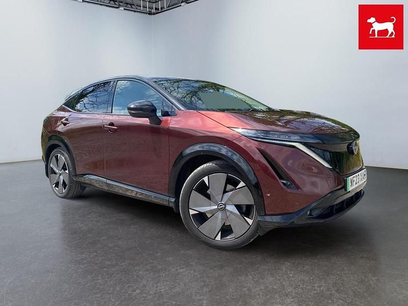 Red Used 2023 Nissan Ariya Evolve SUV | £27,350 (Fair price) - Image 1/4