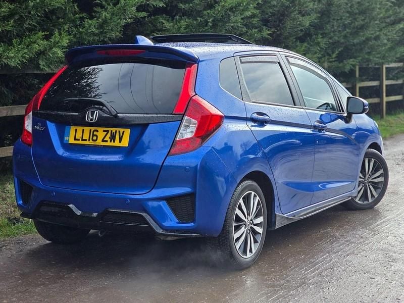 Used Honda Jazz EX 102 HP (75 kW) 2016 Blue Hatchback