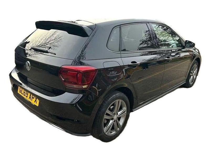 Used VW Polo R-line 115 HP (84 kW) 2019 Black Hatchback