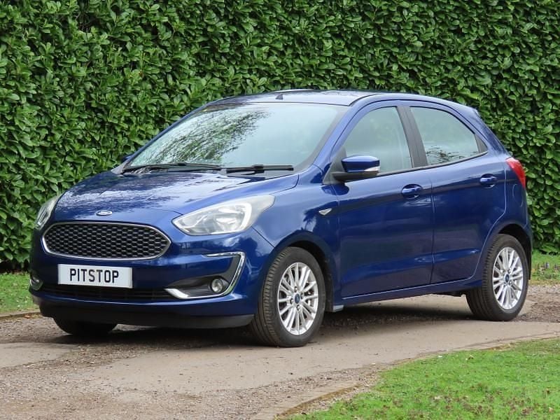 Used Ford Ka Plus Zetec 2019 Blue Hatchback