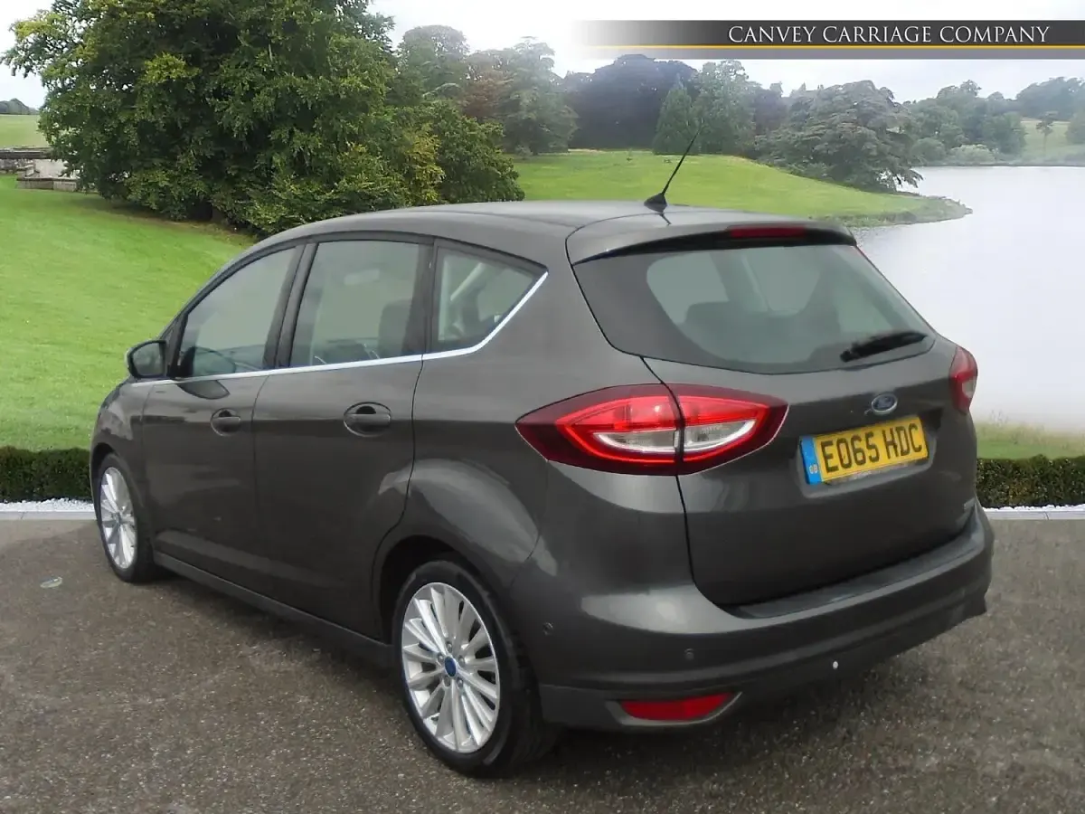 Used Ford C-MAX Titanium 125 HP (91 kW) 2015 Grey MPV