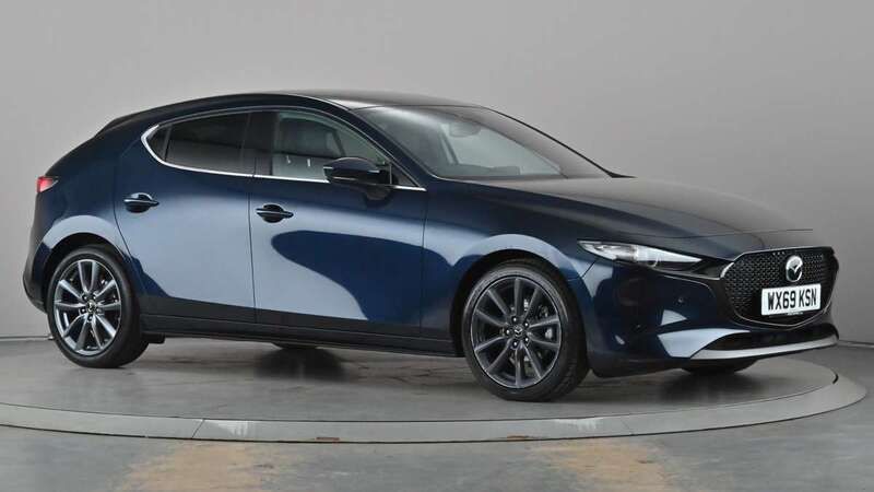 Blue Used 2019 Mazda 3 Inclusive Hatchback | £14,299 (Fair price) - Image 1/3