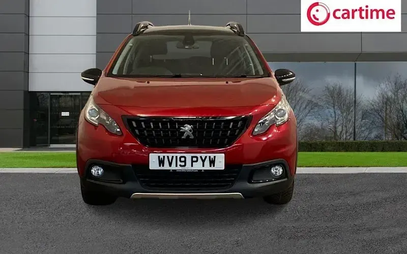 Used Peugeot 2008 GT-line 110 HP (80 kW) 2019 Red SUV