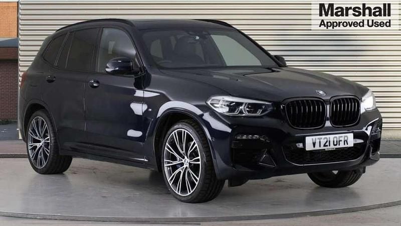 Black Used 2021 BMW X3 M Sport SUV | £33,533 (Super price) - Image 1/4