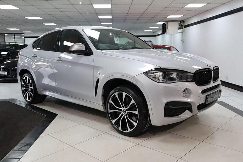 Silver Used 2017 BMW X6 M Sport SUV | £29,949 (Expensive) - Image 1/4