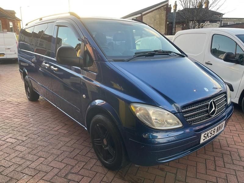 Used Mercedes Vito 116 HP (85 kW) 2009 Blue Van