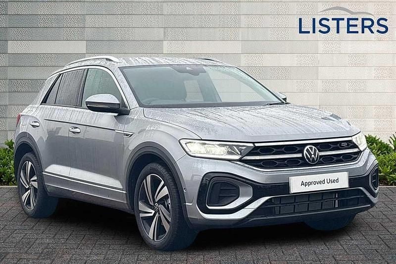 Used VW T-Roc R-line 150 HP (110 kW) 2025 Pyrite silver SUV