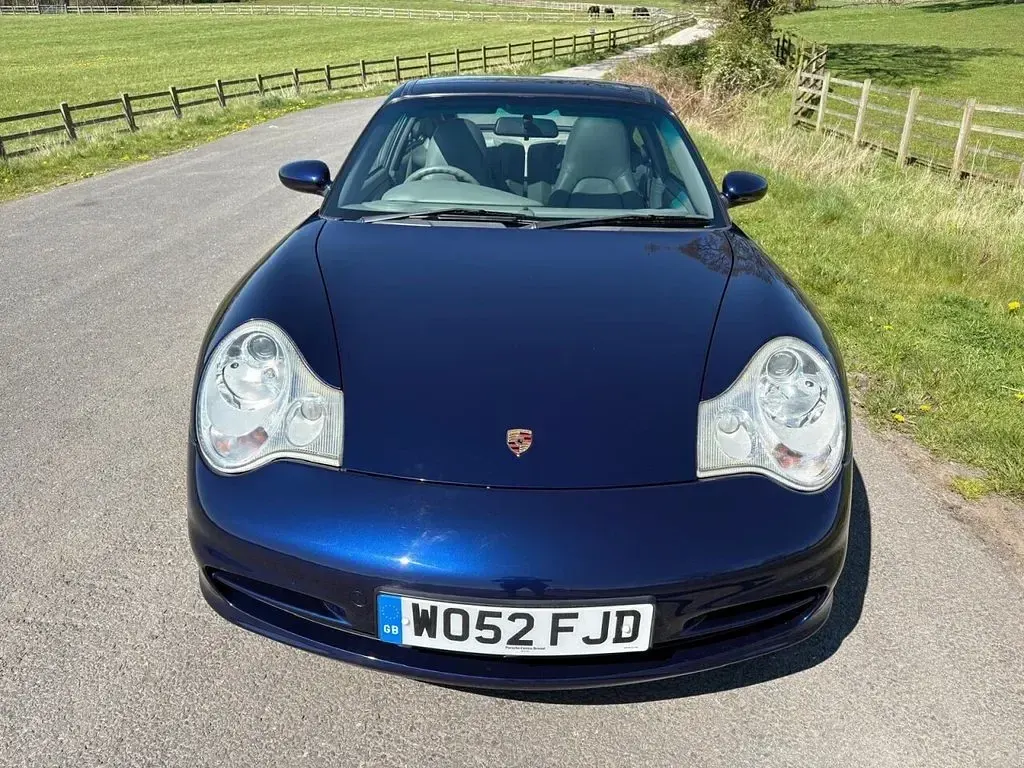 Used Porsche 996 315 HP (231 kW) 2002 Blue Coupe