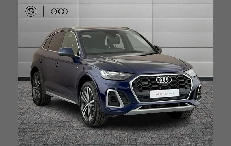 Blue Used 2021 Audi Q5 Competition SUV | £26,991 (Good price) - Image 1/4